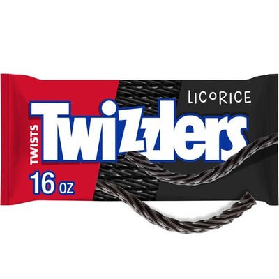 TWIZZLERS Twists Licorice Flavored Style, Chewy 1 Pound (Pack of 1)