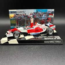 Minichamps Toyota TF105 Jarno Trulli 2005 Malaysia GP 1/43 Model Car