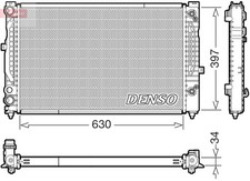 DENSO Motorkühler Wasserkühler DRM32056 Aluminium für VW PASSAT B5 3B3 Variant 1