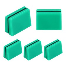 Universal Fader Knobs, Green Black Mixer Fader Caps Plastic for DJ Console, 5Pcs