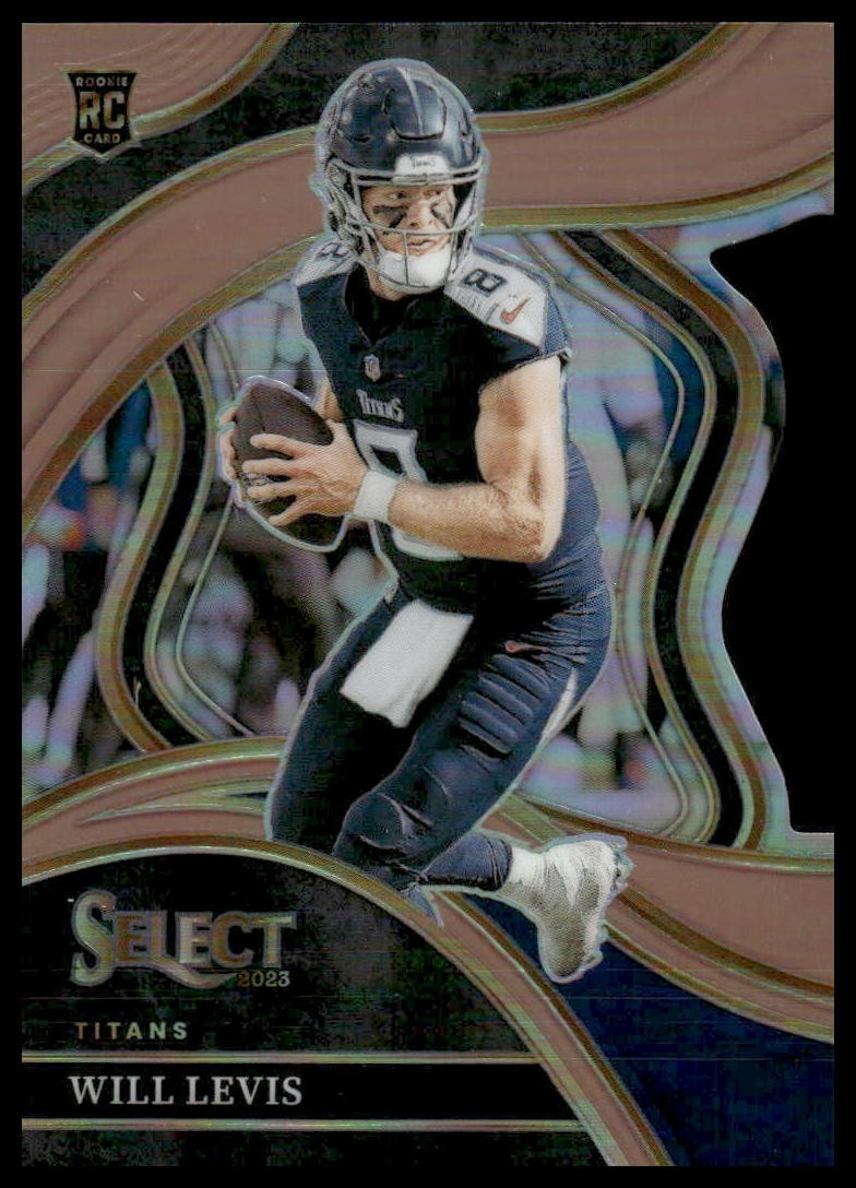 2023 Panini Select #206 Will Levis /299 Rookie Copper Prizms Die Cuts Titans