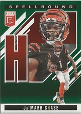 2025 Panini Donruss Elite Ja'Marr Chase Green Spellbound H SP Cincinnati Bengals