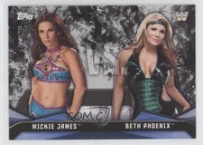 2017 Topps WWE Women's Division Rivalries Mickie James Beth Phoenix #RV-22 12hh