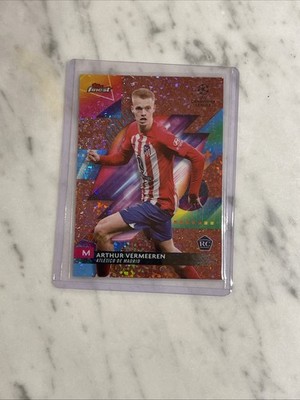 2023-24 Finest UEFA Club Riesenrad Refractors #6 Arthur Vermeeren 32/50