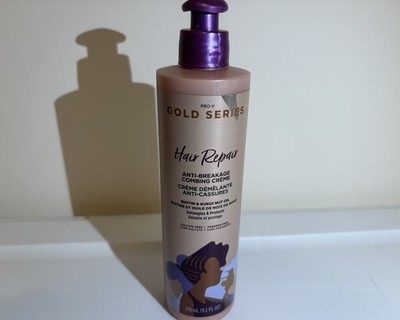 Pro-V Gold Series Hair Repair Anti Breakage Combing Crème With Biotin 9.1 Oz New
