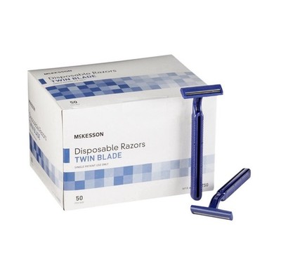 100 Twin Blade Disposable Razors in Bulk - Professional or Home Use