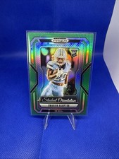 2025 Prizm Draft Picks Omarion Hampton Student Orientation Green RC Chargers H01