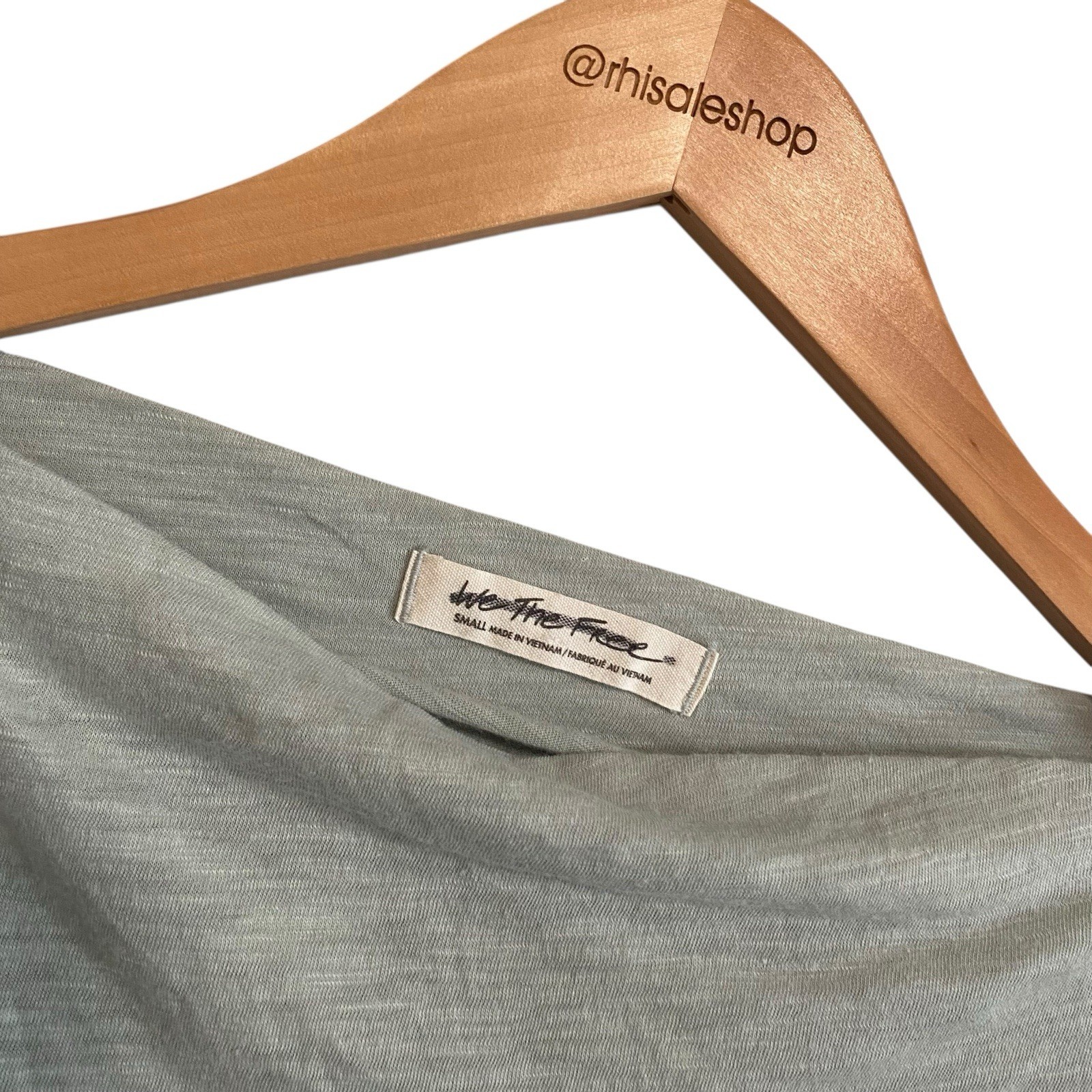We The Free Elevated Basic Heather Gray Boatneck … - image 3