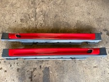 Mini One/Cooper/S Pair of JCW Side Skirts (Chili Red) R56 Hatchback