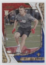 2021 Panini Absolute Rookies Red White & Blue Kaleidoscope Pete Werner #181 ut4