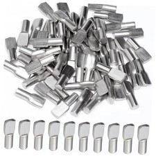 5mm Shelf Pins, Cabinet Shelf Pegs for Shelves, Pegs for Cabinet 60 Silver