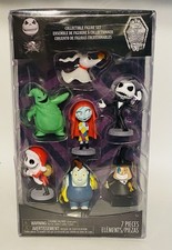 Disney Tim Burtons the Nightmare Before Christmas 7-piece Collectible Figure Set