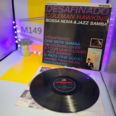 DESAFINADO COLEMAN HAWKINS PLAYS BOSSA NOVA & JAZZ SAMBA. HMV Pressing. refbj
