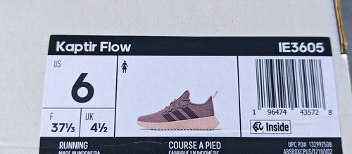 Adidas Kaptir Flow Laufschuhe Damen 6 Lila Mesh Schnürschuhe Sneaker IE3605 - Bild 12 von 12