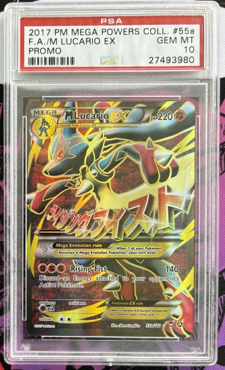 25+ Pokémon TCG Grade 10 Lucario Individual Collectible Card Game