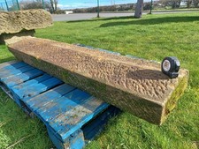 Reclaimed York Stone Triangular Coping 64" Long 16" Wide