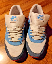 Gay`le Nike Air Max, EU 46, US 12, UK 11, blau/ weiß, gebraucht,  guter Zustand