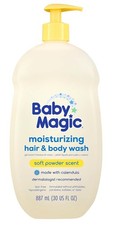 Baby Magic Moisturizing Hair  Body Wash 30 Ounce Pack of 1 , White