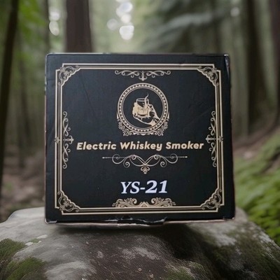 Electric Cocktail Whiskey Smoker YS-21 Black Smoke Infuser