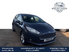 2015 Ford Fiesta 1.0T EcoBoost Zetec Euro 5 (s/s) 5dr HATCHBACK Petrol Manual