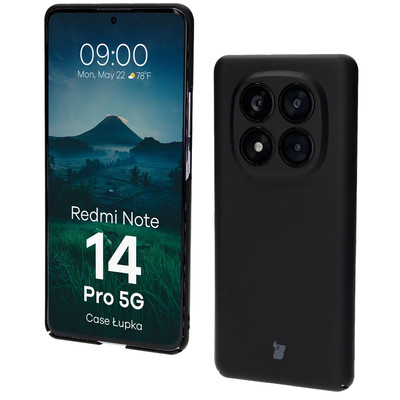 Handyhülle für Xiaomi Redmi Note 14 Pro 5G Bizon Case Cover Schutz Hülle Schwarz