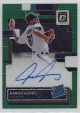 2022 Panini Donruss Optic Green Mojo Prizm 44/88 Aaron Ashby #RRS-AA Auto 13hf