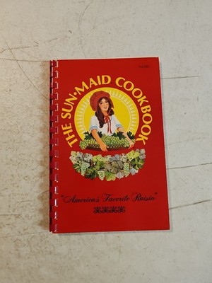 Vintage 1981 The Sun Maid Raisins Cookbook Recipe Book