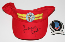 GIANCARLO ESPOSITO SIGNED LOS POLLOS HERMANOS VISOR HAT BREAKING BAD GUS BECKETT