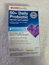 CVS 50 Daily Probiotic Exp.09/2027, 30 Caps. New/Sealed Free Ship