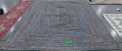 BLUE NATURAL 9'-0'' x 12'-0'' Broken Thread Rug Reduced Price 1172786464 CAP202M-9