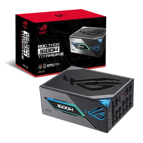 ROG Thor 3 1600W Titanium GaN Power Supply Fast Shipping Free Delivery