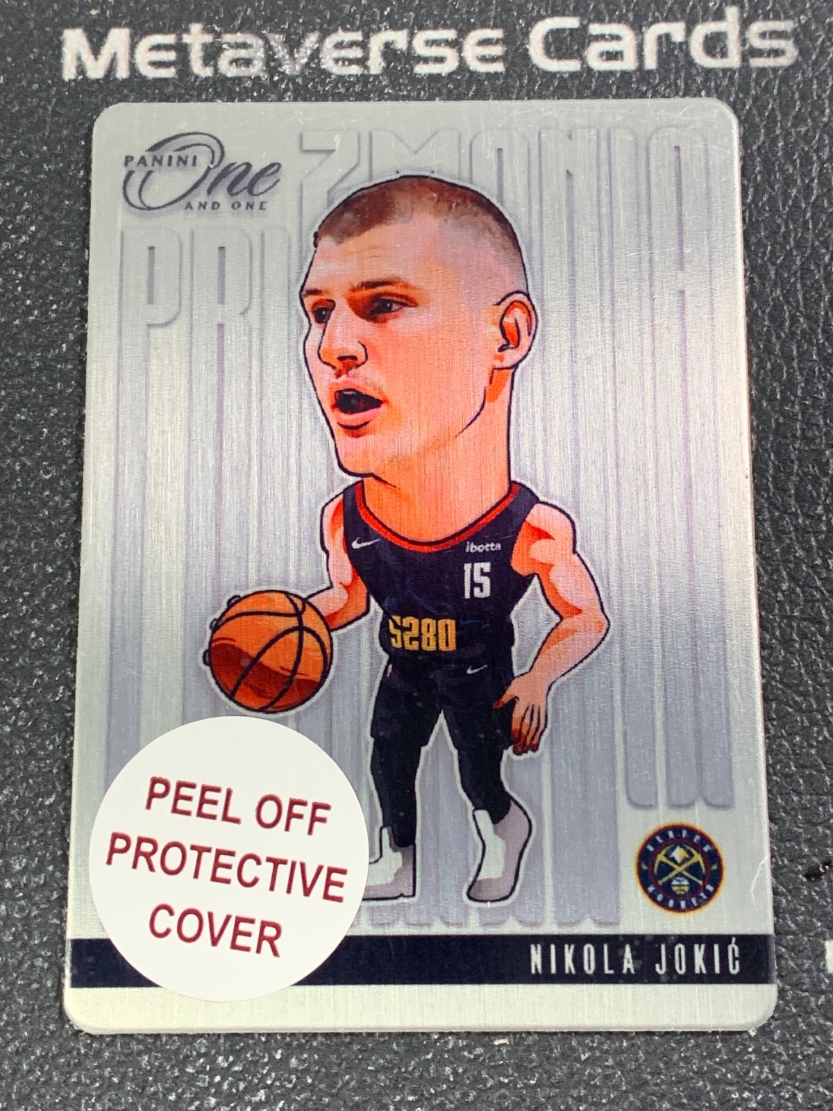 2024-25 Panini One And One Nikola Jokic Prizmania #11 Nuggets Case Hit SSP