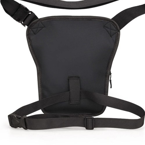 Large Capacity Multi-Function Fanny Pack PU Leather Travel Chest Bag Cycling - Picture 6 of 8
