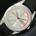 REFURBISHED SEIKO 5 AUTOMATIC 6309A VINTAGE JAPAN MENS SILVER WATCH a440691-6