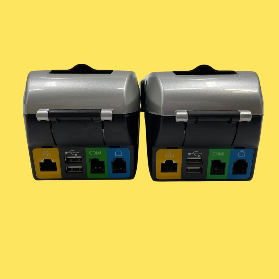 Lot of 2 First Data FD100ti & FD50ti Credit Card Readers Terminals #4831 z43b15 - Image 4 of 4