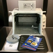 Ronco Showtime Rotisserie 3000 w/accessories & papers/Stored & Nearly New Cond