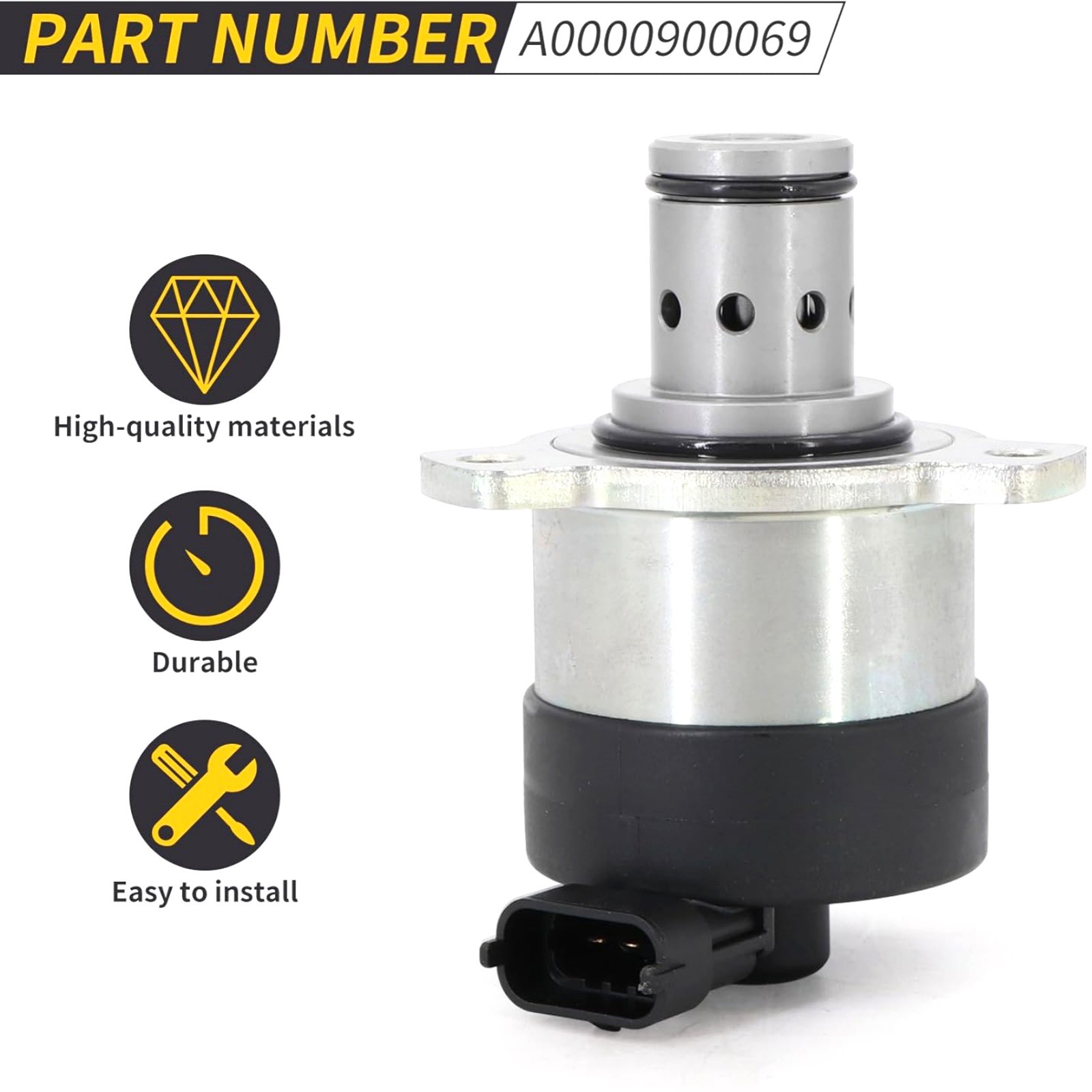 New Fuel Pump Control Valve A0000900069 for Freightliner Cascadia 2008-2014 thumbnail 10