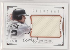 2016 Panini National Treasures Colossal 62/99 Joe Panik #C-JP 5x8