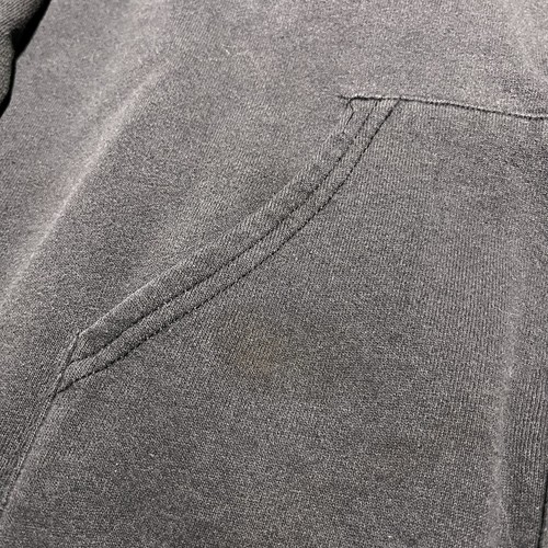 Vtg Little Devil Hoodie Mens XL Black BMX Full Zip Sweatshirt Made USA 90s - Picture 11 of 12