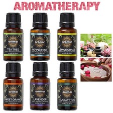 6 Essential Oils 100 Pure Natural Therapeutic Grade Aromatherapy Fragrances Set
