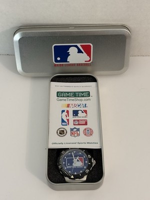 Major League Baseball Game Time Agent Series Quartz Analog Wristwatch MLB WATCH