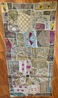 Beautiful BOHEMIAN Beaded Embroidered Patchwork Vintage Tapestry Wall Hanging