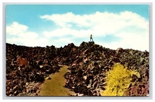 Postcard: ID Recent aa Lava Flow, Shoeshone Ice Caves, Idaho - Unposted