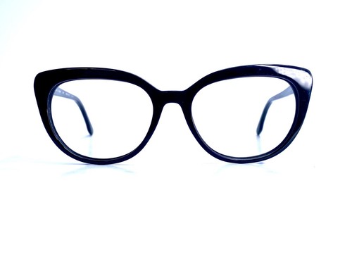 BCBG Maxazria Black Cat Eye Glasses Obsession 55 17 135