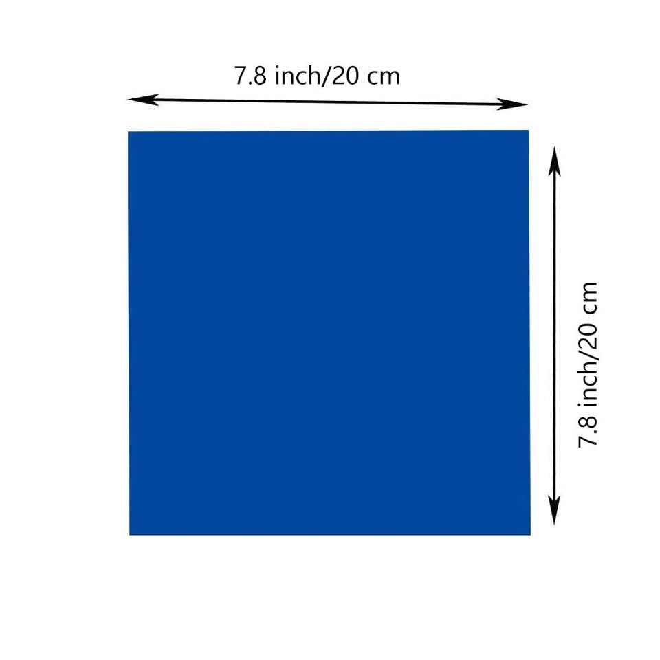 18 Pack Light Gels Colored Overlays Transparency Color Film Plastic