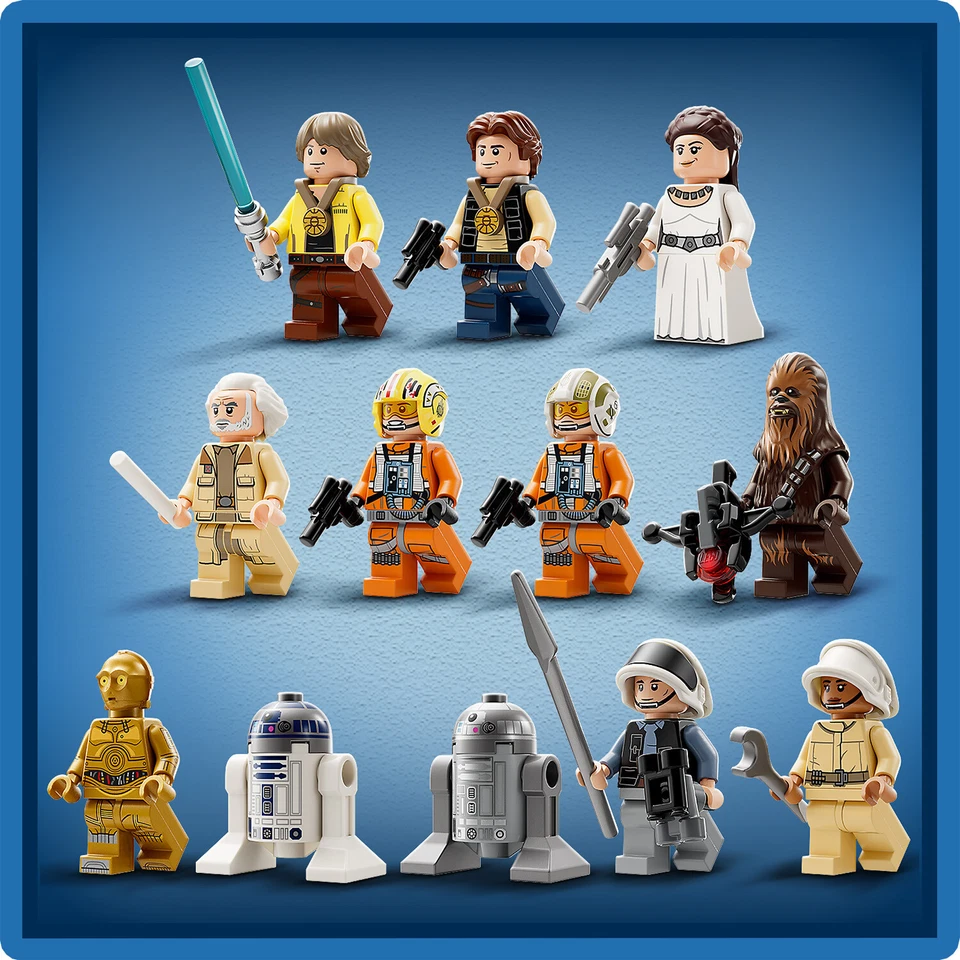 LEGO® Star Wars Figuren aus Set 75365 Rebellenbasis auf Yavin 4 *freie Auswahl*