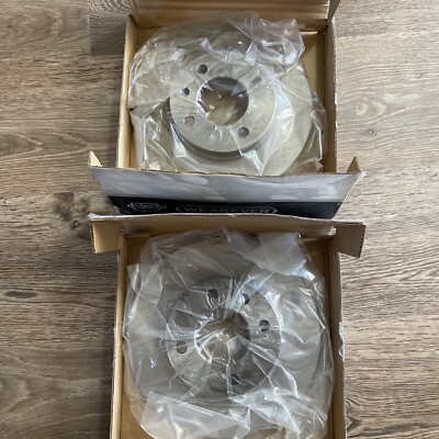 Premium Front Disc Brake Rotors, Fits Audi, Volkswagen; 4 Lugs, 239mm PAIR SET