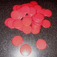 Plastic Counters 22mm - Packet 50