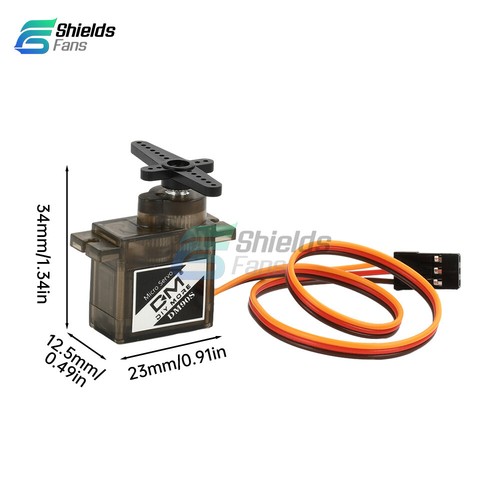 MG90S Metal Gear High Speed 12g Micro Servo Digital for RC Helicopter Plane Boat - Picture 5 of 26