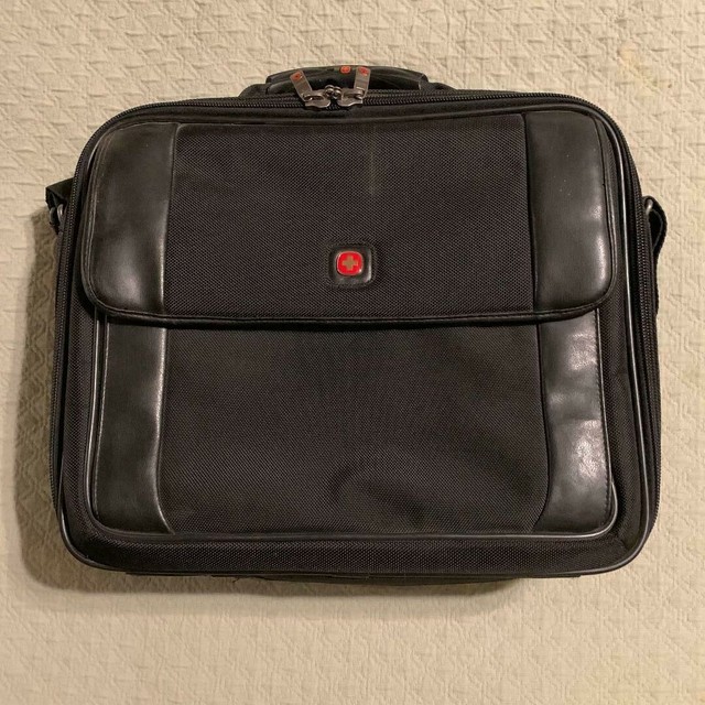 Wenger Swiss Army Gear Laptop Briefcase Luggage Carry On Bag EUC eBay